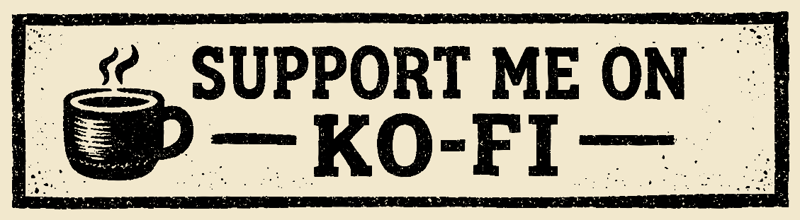 Support me on Ko-fi
