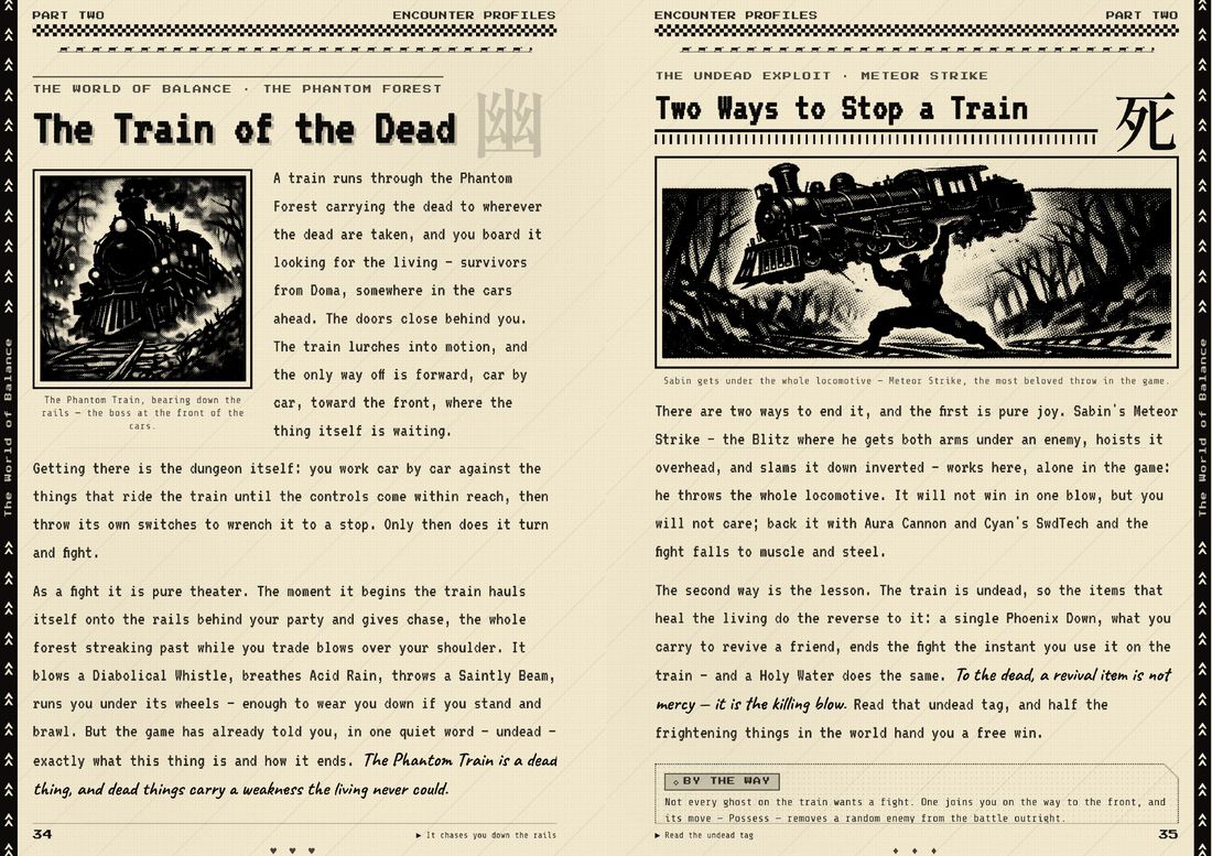 Book 3 · Encounters — the Phantom Train